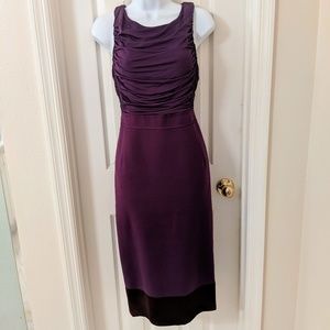 Tahari - Plum Purple Formal Dress - Size 6